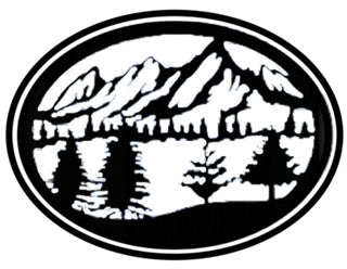 20" Height x 30" Width - Ornamental Cut Out Laser Picture Panel Or Insert On Request (Mountain Scene)