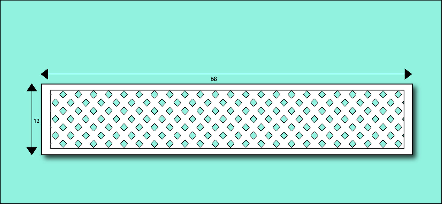 White Lattice Scene Ornamental Cut Out Laser Picture Panel Insert For Gate